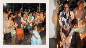 ধানমন্ডি ৩২-এ মোমবাতি প্রজ্বলন অনুষ্ঠানে রোকেয়া প্রাচীকে লাঠি দিয়ে আক্রমণ